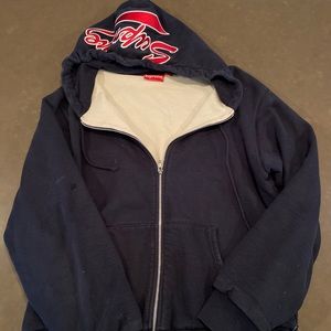 Supreme Zip Up Hoodie - Men - Size Large